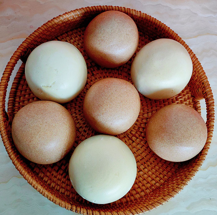 彩麦面老肥馒头